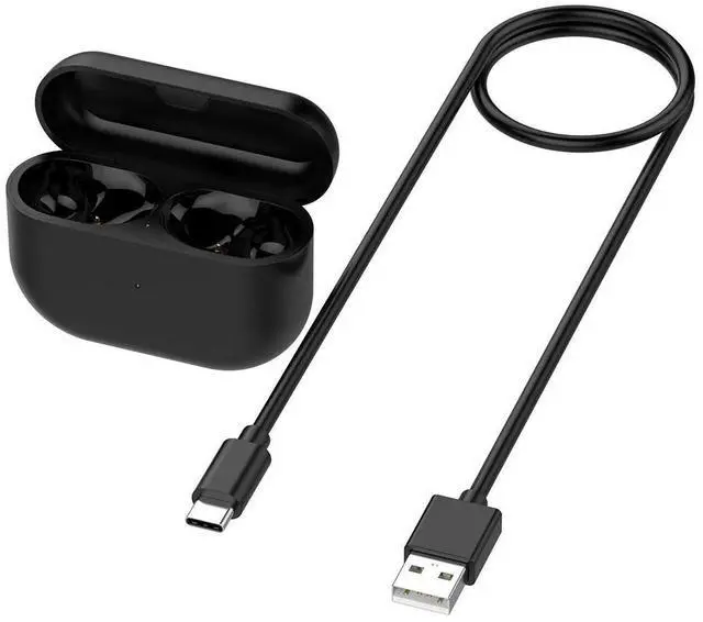 Alt view image 5 of 6 - 590mAh Wireless Earphones Charging Case Type-C Replacement Charger Case with LED Indicator for Jabra Elite 10 Accessories