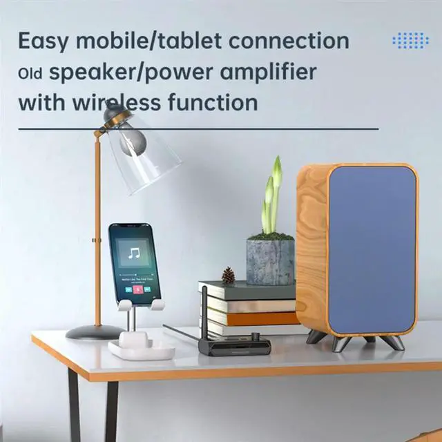 Alt view image 6 of 7 - Bluetooth 5.3 Audio Transmitter Receiver 3.5 RCA Fiber Optical Coaxial U Disk Stereo Music Wireless Adapter Dongle