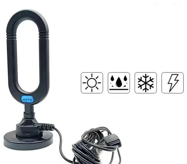 Alt view image 7 of 7 - Indoor And Outdoor DTMB Digital HD TV Antenna, High-Range External Waterproof Receiver With TV Interface