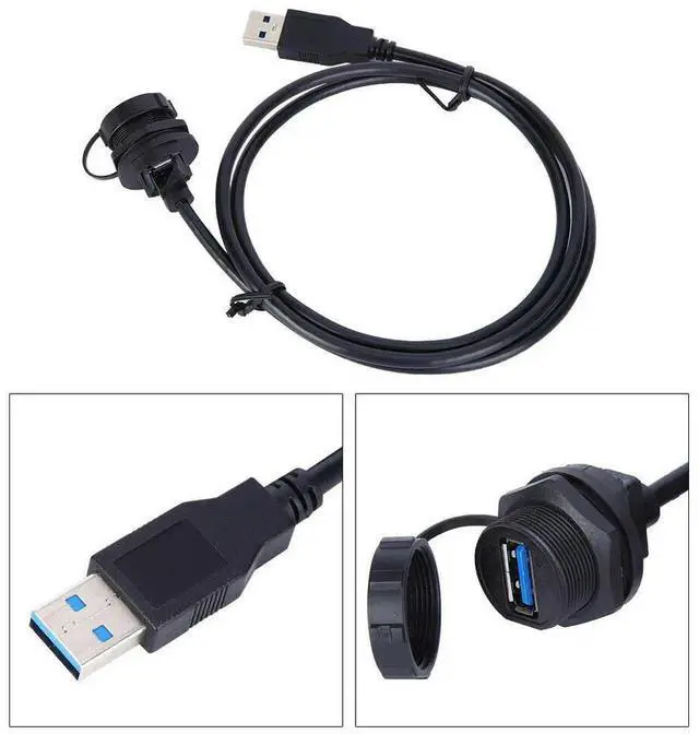 Alt view image 5 of 6 - Replace USB Connector Accessory Part Replacement Waterproof With Cable 1 Piece 1pc Communication Equipment Copper
