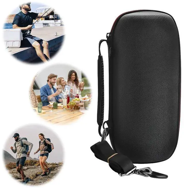 Alt view image 6 of 6 - Hard Carrying Case Waterproof Portable Bag Anti-Scratch Protective Case for JBL Charge 6 Wireless Speaker