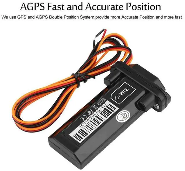 Alt view image 2 of 6 - Car GPS Vehicle Tracker Main Power Cut-off Alarm Real-time Tracking AGPS Positioning Online Real Time Tracking Finder
