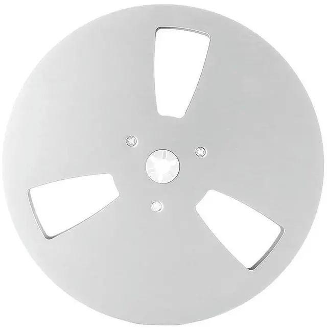 Alt view image 2 of 6 - 1/4 7 Inch Blank Tape Reel 3 Holes Replacement Opening Machine Part for TEAC Universal for Reel To Reel Tape
