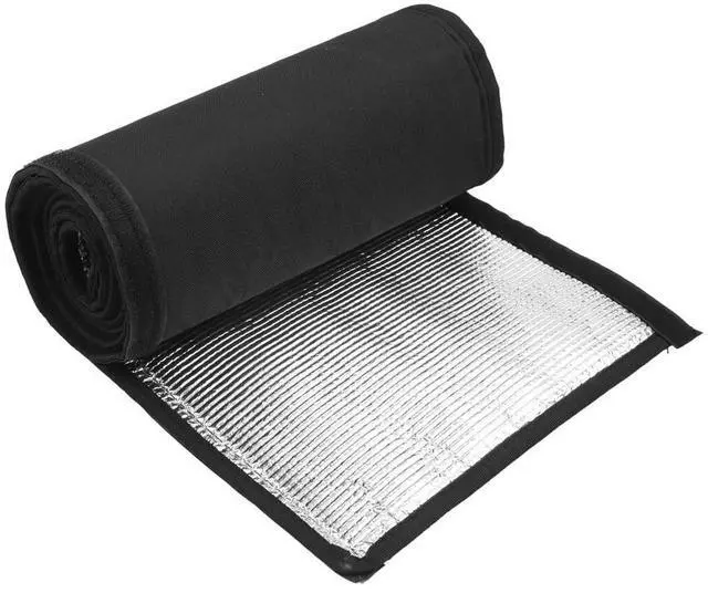Alt view image 5 of 6 - HVAC Hose Insulation Sleeve Oxford Cloth Mobile Air Conditioner Hose Sleeve For Home Improvement Accessory