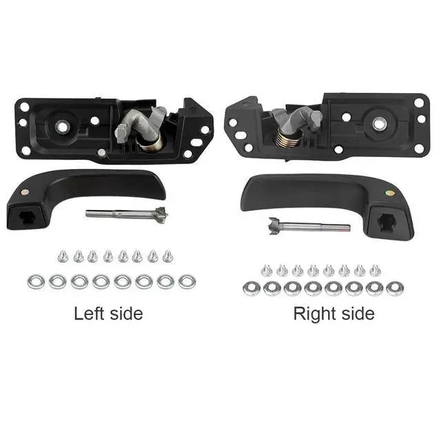 Alt view image 3 of 6 - Door Handle Repair Kit 20833606 20833602 Car Interior Door Handle Repair Kit Left Right for Chevy Silverado 1500 2500 2007-2013