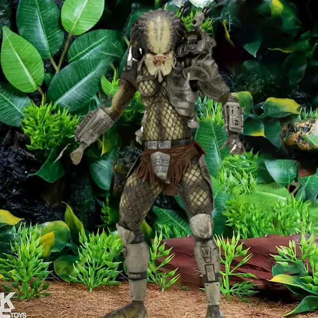 Alt view image 3 of 5 - NECA Predator  Jungle Hunter Collectible Model  7 Inch NECA  Series PVC Action Figure for Boys Men Gifts