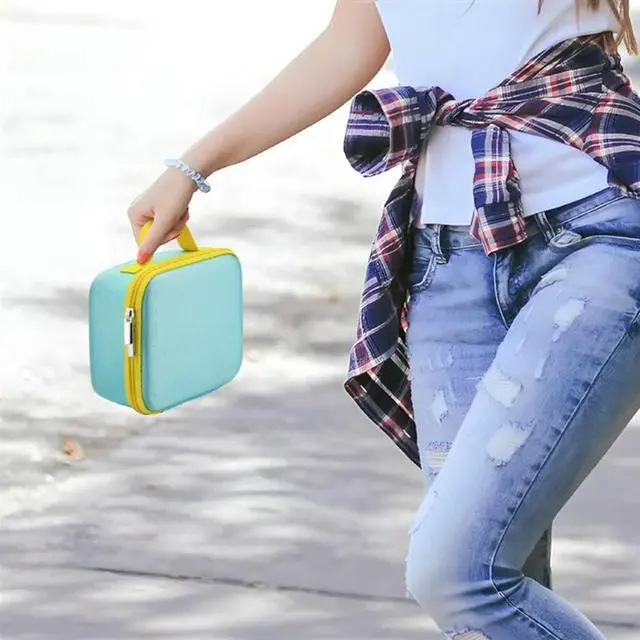 Alt view image 6 of 7 - Game Consoles Controllers And Play Pass Compatible Bag For Nex Playground Game System Portable EVA Hard-Shell Case