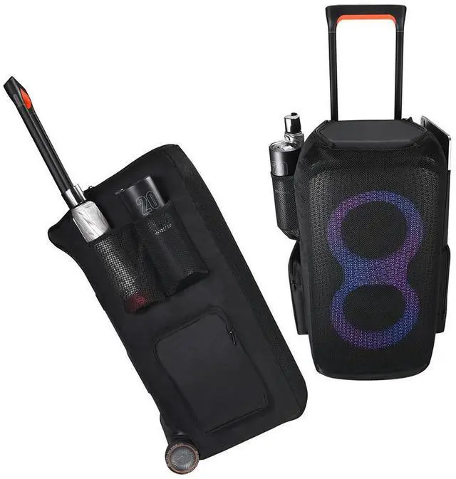 Alt view image 3 of 6 - Outdoor Dust Protection Case Scratch Resistant Carrying Cover Case Speaker Protective Case for JBL PartyBox Stage 320 Speaker