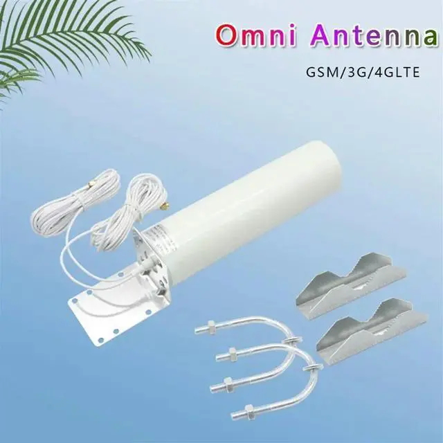 Alt view image 6 of 7 - 12DBi 2G 3G 4G LTE Omni Antenna 4G Antenna 2.4Ghz Exterior Ceilling 5M Cable 698-2700MHz Antenna(SMA Male)