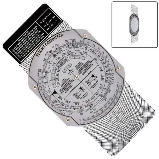 Alt view image 3 of 6 - Aviation Ruler Aviation Plotter For DIY Enthusiasts Lightweight And Portable Accurate Angle And Distance Gauge