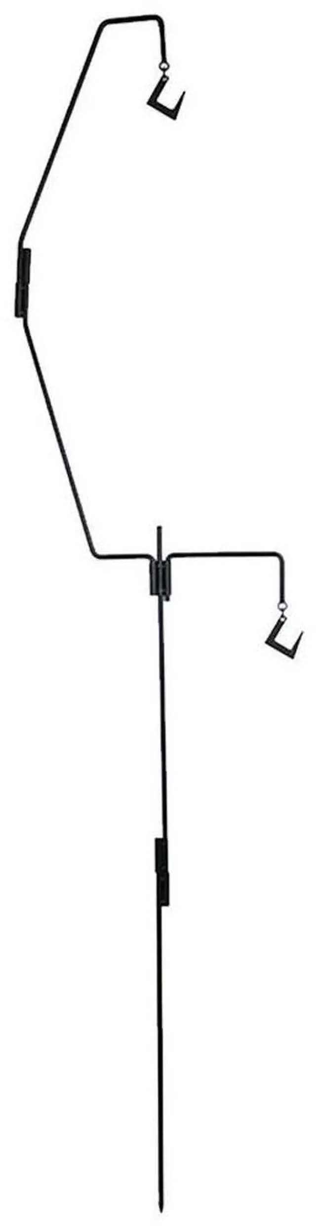 Alt view image 3 of 6 - Portable Lantern Hanger with Bag Camping Lights Support Detachable Outdoor Lamp Support Holder Camping Equipment