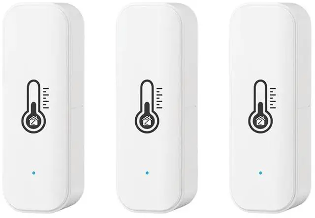 Alt view image 5 of 7 - 3X Tuya Zigbee Temperature Humidity Sensor Home Temperature Sensors Works With Alexa Google Assistant Life
