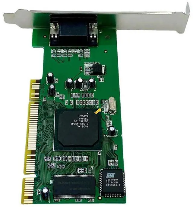 Alt view image 7 of 7 - 2X Desktop Computer PCI Graphics Card ATI Rage XL 8MB Tractor Card VGA Card For HISHARD BUDDY