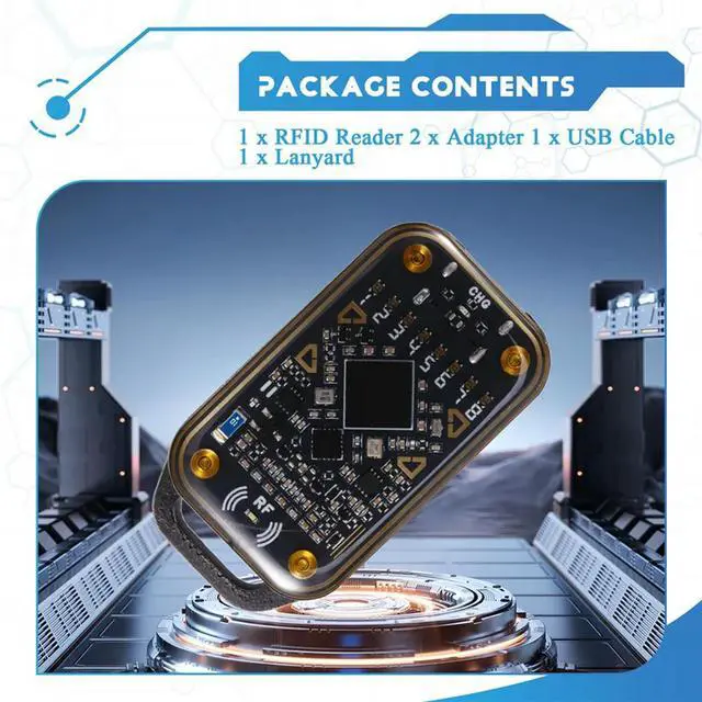 Alt view image 7 of 7 - Chameleon Ultra RFID Chip Reader Card Emulator 125Khz 13.56Mhz ID IC Card Decode NFC Duplicator