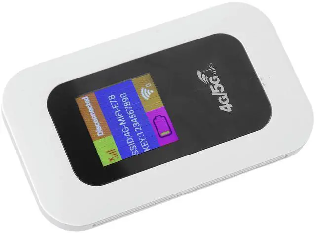 Alt view image 6 of 6 - Portable Router Mobile Hotspot Device 300Mbps High Speed 4G 5G Pocket Wireless Network Device for Travel Camping