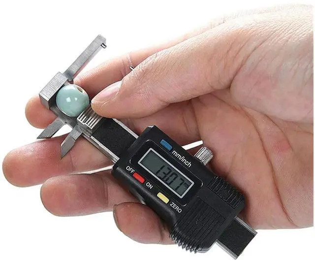 Alt view image 6 of 6 - Jewelry Caliper Electronic Digital Caliper Stainless Steel Inside Diameter Ruler For Test Measurement Tool Accessory