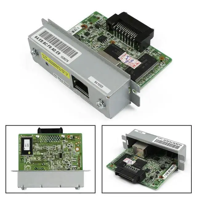 Alt view image 4 of 6 - UB-E03 Ethernet Interface C32C824541 TM-T88VI/T88V/T70II/U220 For Test Measurement Tool Accessory In Stock