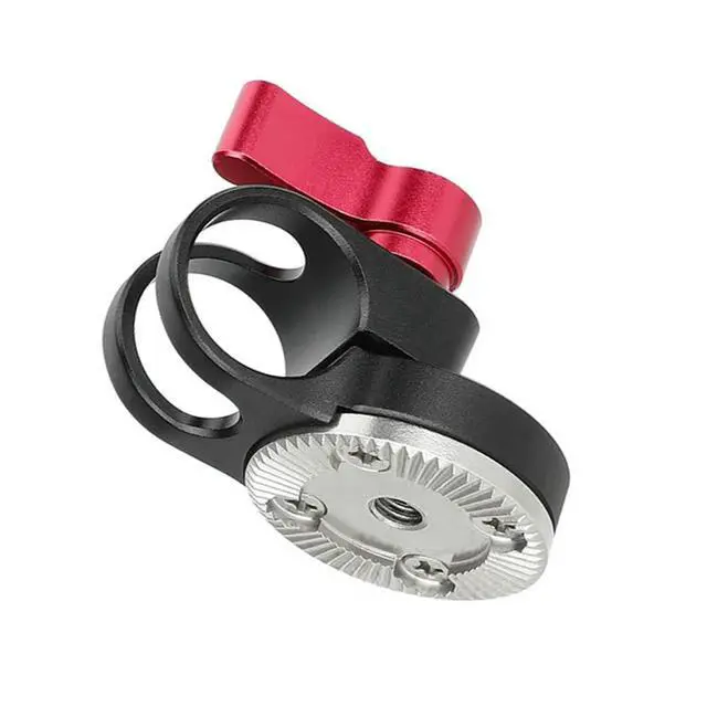 Alt view image 4 of 6 - Camera Rod Clamp With ARRI-Style Rosette M6 19Mm Studio System Rod Clamp For Enhanced Camera Stability And Precision B