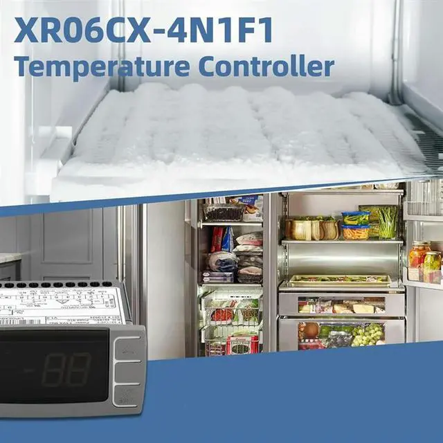 Alt view image 6 of 7 - XR06CX-4N1F1 Temperature Controllers, Programmable Digital Thermostat With Sensor Probe