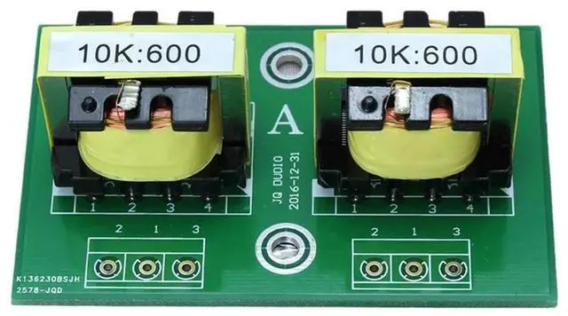 Alt view image 3 of 3 - Audio Booster 600:10K Permalloy Core Audio Transformer Isolation Transformer Audio Isolator
