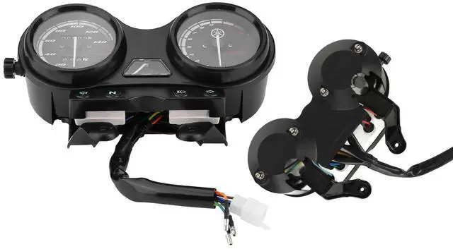 Alt view image 3 of 6 - Universal DC 12V Motorcycle Motorbike 12000RPM LCD Odometer Speedometer Clear High Precision Easy Installation Fit for YBR 125