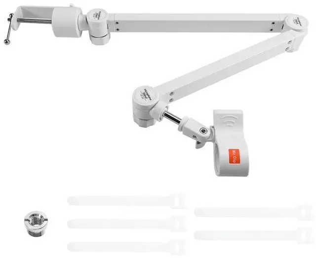 Main image of Adjustable Microphone Arm Boom Suspension Mount With Desk Clamp For Studio Recording And Stage Performances