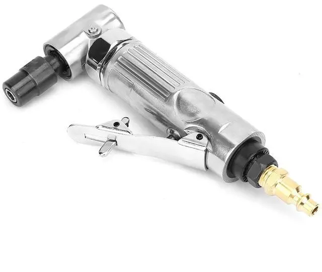 Alt view image 3 of 6 - Protable Industrial Grade 90 Degrees Bending Pneumatic Grinding Machine Air Compressor Die Grinder with 2inch Grinding Disc BSP