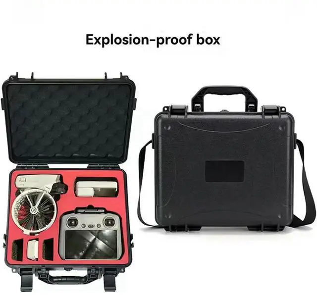 Alt view image 6 of 7 - Drone Case For Flip Waterproof Drop-Proof Case Hard Bag Explosion-Proof Handheld For Flip Accessories