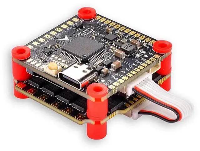 Alt view image 5 of 7 - F405 V3S PLUS Stack F405 Flight Controller BLHELI_S 65A 4In1 ESC 30.5X30.5Mm For RC FPV 5-15Inch Freestyle Drones Parts