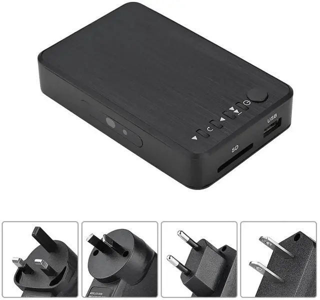 Alt view image 2 of 6 - Universal HD Multimedia Interface 1080P HD Audio and Video Multimedia Player with IR Remote Control Multimedia Player Easy Use