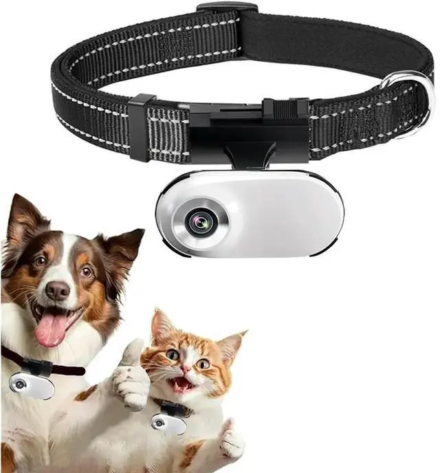 Alt view image 2 of 6 - Wireless Mini Sport Cam 1080P Camera Collar With Video Recorder, Small Action Cameras,Body Camera For Pet Supplies/Stuffs