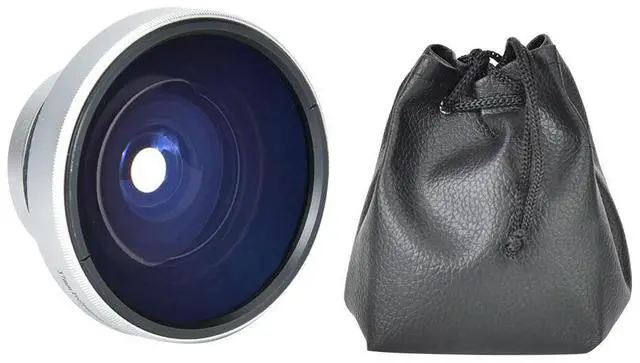 Main image of 37mm 0.25X Super Fisheye Lens Camera Fisheye Lens Strong Applicability Silver Fisheye Lens for Camera Accessories Photographer