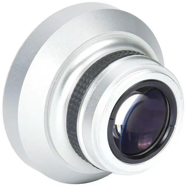 Alt view image 3 of 6 - 37mm 0.25X Super Fisheye Lens Camera Fisheye Lens Strong Applicability Silver Fisheye Lens for Camera Accessories Photographer