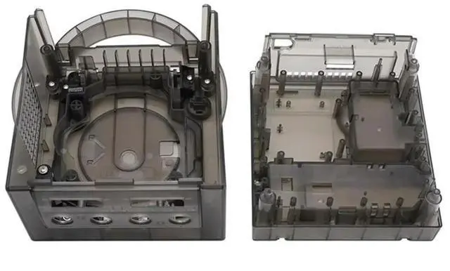 Alt view image 5 of 7 - Transparent Shell Replacement Case Video Game Console Shell For NGC Gamecube DOL-001 And DOL-101 Retro Game Console