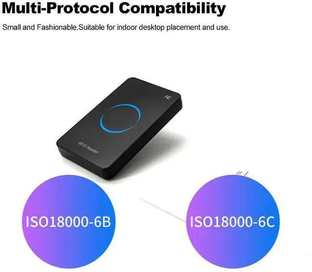 Alt view image 2 of 6 - 915Mhz RF UHF-RFID Contactless Reader-Writer Card Reader USB Interface Identification For Access Control Logistics