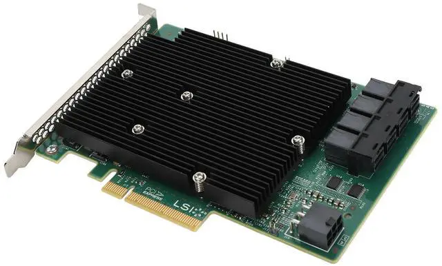 Main image of HBA Controller Card HBA Expander Card PCIe Slot 16 SATA SAS Port 12Gbps SAS 9300 16I Plug and Play for VMware FreeBSD Linux