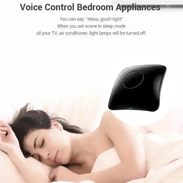 Alt view image 5 of 6 - RM4 Pro Universal Remote Control For Alexa& Google Home Home For EU Plug RF IR Controller