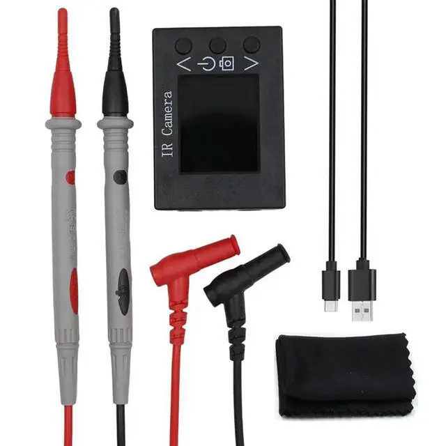 Alt view image 5 of 7 - Infrared Thermal Imager TFT Screen Infrared Thermal Imager 32X24 Pixels Points Infrared Temperature Sensor Camera