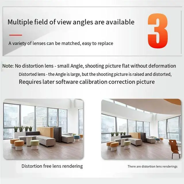 Alt view image 2 of 6 - Synchronous 3D Stereo VR USB Camera 3840X1080P 4MP 60Fps Mini USB Dual Camera Module With 130 Degree Wide Angle Lens Easy T