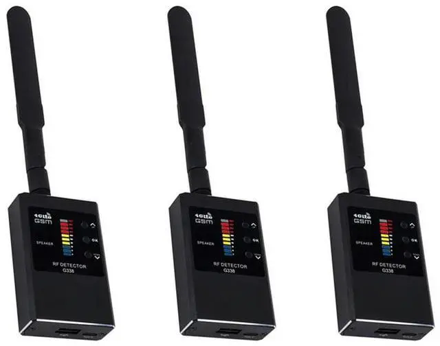 Alt view image 7 of 7 - 3X Anti Detector RF Signal Wireless Camera Lens Bug GPS Tracker Magnetic GSM Device Scan Finder