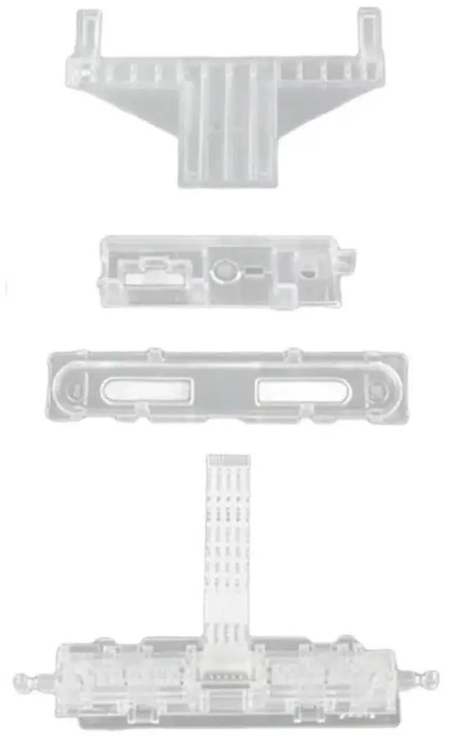 Alt view image 2 of 6 - For Super Famicom Console For Super NES Game Console Replacement Transparent SFC Case Box Design