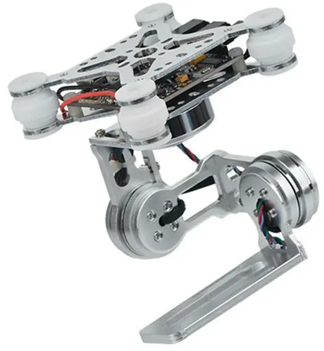 Alt view image 2 of 6 - 3-Axis Brushless Gimbal Camera Mount For Gopro3 Gopro4 SJ4000 For FPV Drones