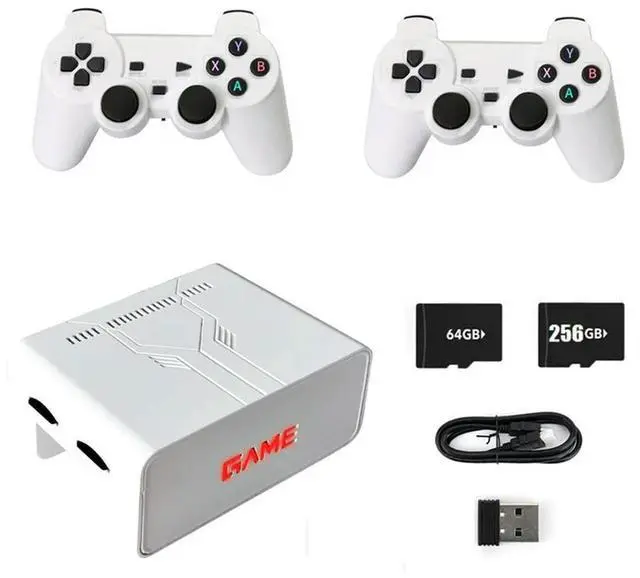 Main image of Y7 Video Game Console 64G+256G 12000 Games Retro Handheld Game Console Wireless TV Game Player 36 Emulator For GBA PSP Dura