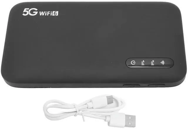 Main image of Universal 5G Mobile Hotspot 6 Portable Router with SIM Card Slot for Home and Travel Use Support 16 Devices 6100mAh