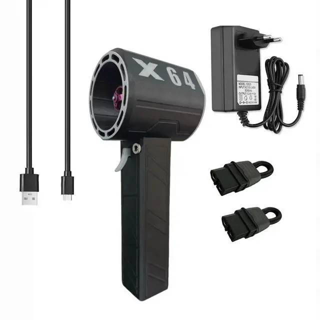 Main image of Electric Air Duster Jet Dry Blower Brushless Motor 1.4kg/s Thrust 135m/s Wind Speed 11 Blades 1000W High Power Ducted Turbo Fan