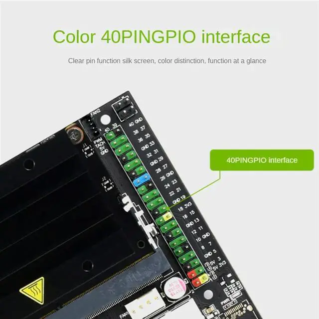 Alt view image 2 of 6 - 2X For Jetson Nano 4GB Developer Kit AI Artificial ligence Development Board With Heat Sink