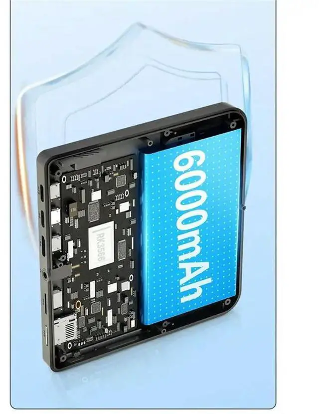 Alt view image 2 of 6 - E5 PLUS Handheld Game Console 128G Dual System 5 Inch HD Retro Game Video Player