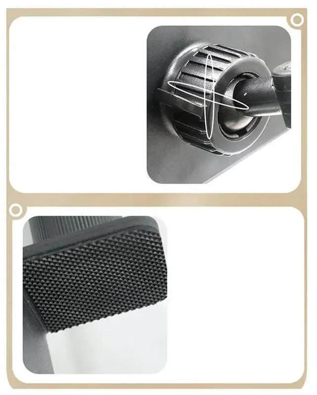 Alt view image 3 of 4 - Portable Tablet Holder Support Desktop Rotating Folding Monitor Holder Phone Stand Universal Aluminum Bracket-N33R