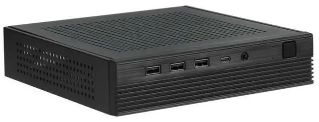 Alt view image 4 of 4 - TX06 Desktop Mini ITX Case Mini Game Computer Chassis HTPC Chassis For MINI-ITX Ultra-Thin Motherboard-N33R