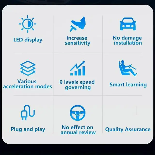 Alt view image 2 of 4 - F5 Car Electronic Throttle Controller Accelerator Tuning For Car 10 Drives Modes Racing Accelerator Potent Booster(A) Durable-N3